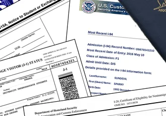 Important documents - J-1 Visa
